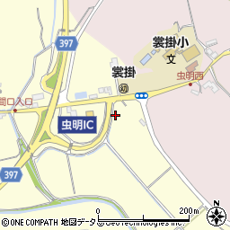 虫明ＩＣ周辺の地図