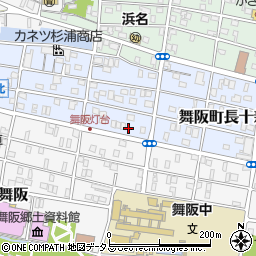 静岡県浜松市中央区舞阪町長十新田200周辺の地図