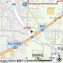 岡山県岡山市中区下252周辺の地図