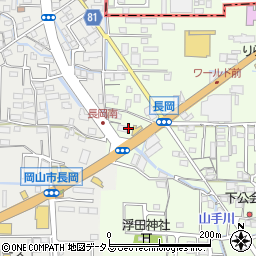 岡山県岡山市中区下255-6周辺の地図