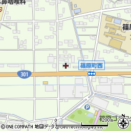 静岡県浜松市中央区篠原町20133周辺の地図