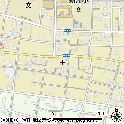 静岡県浜松市中央区新橋町1657周辺の地図