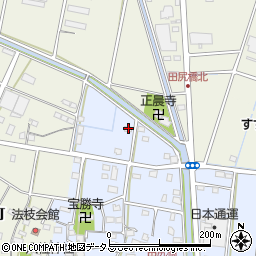 静岡県浜松市中央区田尻町222周辺の地図