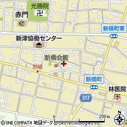 静岡県浜松市中央区新橋町1073周辺の地図