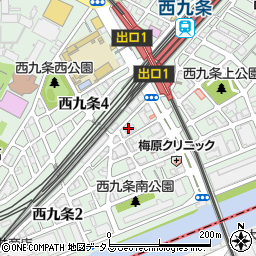 社団法人日本食鳥協会　関西支部周辺の地図