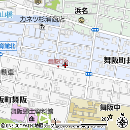 静岡県浜松市中央区舞阪町長十新田205周辺の地図