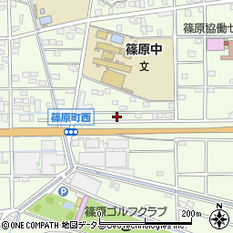 静岡県浜松市中央区篠原町20256周辺の地図