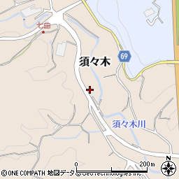 静岡県牧之原市須々木15-1周辺の地図