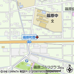 静岡県浜松市中央区篠原町20253周辺の地図