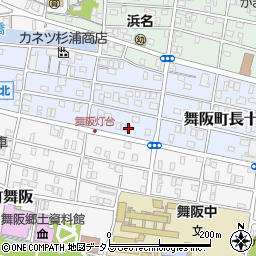 静岡県浜松市中央区舞阪町長十新田201周辺の地図