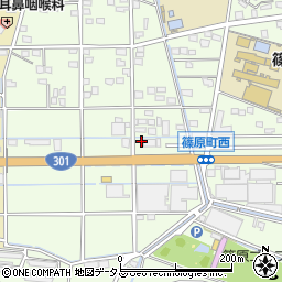 静岡県浜松市中央区篠原町20132周辺の地図