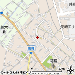静岡県浜松市中央区東町97周辺の地図