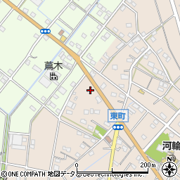 静岡県浜松市中央区東町388周辺の地図