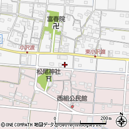 静岡県浜松市中央区小沢渡町754周辺の地図