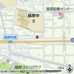 静岡県浜松市中央区篠原町20262周辺の地図