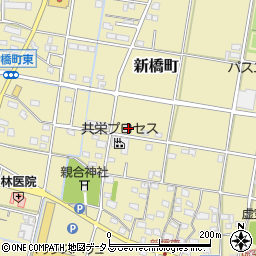 静岡県浜松市中央区新橋町1147周辺の地図