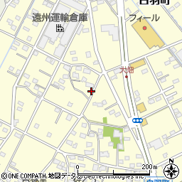 静岡県浜松市中央区白羽町431周辺の地図