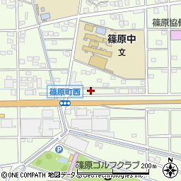 静岡県浜松市中央区篠原町20254周辺の地図
