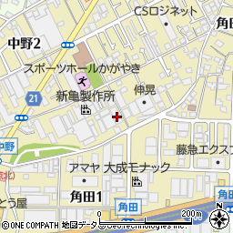 株式会社伸晃　営業部周辺の地図