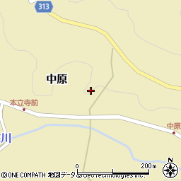 広島県山県郡北広島町中原762周辺の地図
