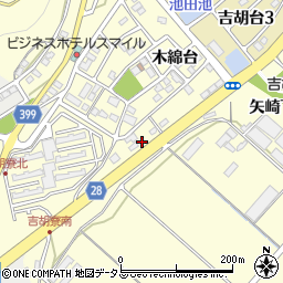 愛知県田原市吉胡町木綿台150周辺の地図