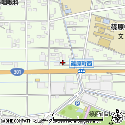 静岡県浜松市中央区篠原町20136周辺の地図