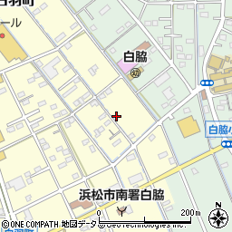 静岡県浜松市中央区白羽町556周辺の地図