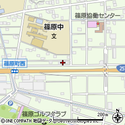 静岡県浜松市中央区篠原町20263周辺の地図