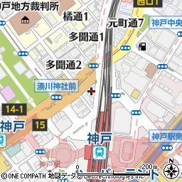 大衆酒場 どんがめ JR神戸店周辺の地図