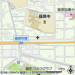 静岡県浜松市中央区篠原町20257周辺の地図