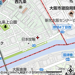 株式会社トーホー　大阪支店周辺の地図