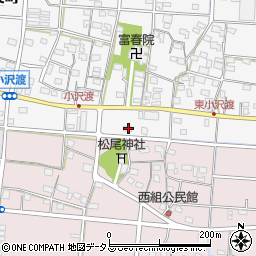 静岡県浜松市中央区小沢渡町760周辺の地図