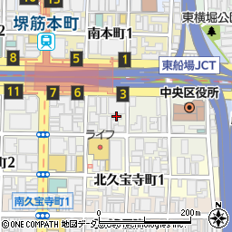 株式会社アイリー　大阪営業所周辺の地図