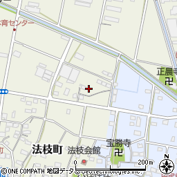 静岡県浜松市中央区法枝町315周辺の地図