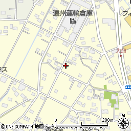 静岡県浜松市中央区白羽町411周辺の地図