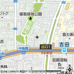 木田勝治療院周辺の地図