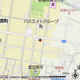 静岡県浜松市中央区新橋町1173周辺の地図