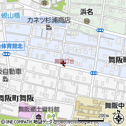 静岡県浜松市中央区舞阪町長十新田208周辺の地図
