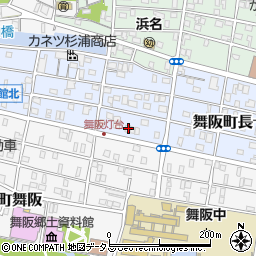 静岡県浜松市中央区舞阪町長十新田203周辺の地図