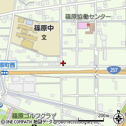 静岡県浜松市中央区篠原町20316周辺の地図