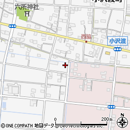 静岡県浜松市中央区小沢渡町1570周辺の地図