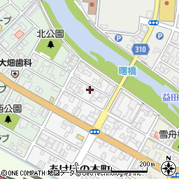東警株式会社益田営業所周辺の地図