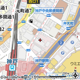 兵庫労働局職業安定部　需給調整事業課周辺の地図