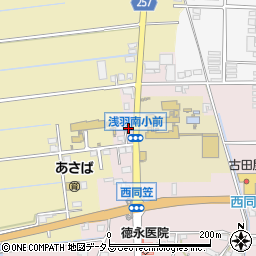 静岡県袋井市西同笠105周辺の地図