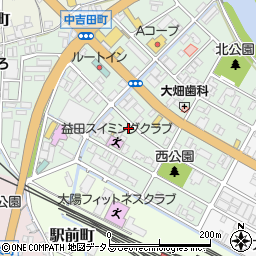 益田ソニック周辺の地図