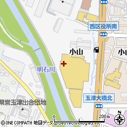 兵庫県神戸市西区玉津町小山周辺の地図