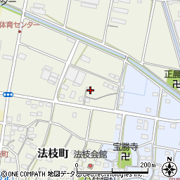 静岡県浜松市中央区法枝町316周辺の地図
