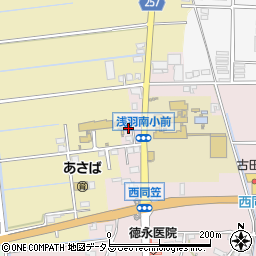 静岡県袋井市西同笠103周辺の地図
