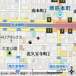 大阪府大阪市中央区久太郎町2丁目周辺の地図