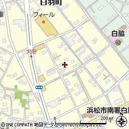 静岡県浜松市中央区白羽町481周辺の地図